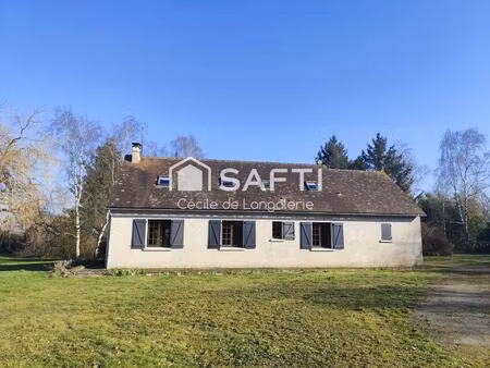 maison sur terrain de 6829m² arbore et fleuri
