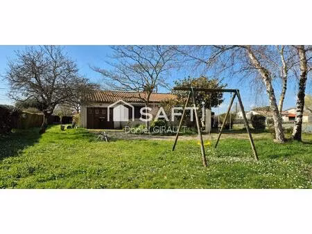 maison t3 véranda et annexe  terrain de 1216 m²