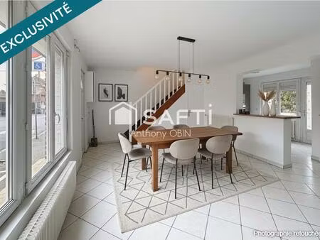 maison de ville  cave et jardin