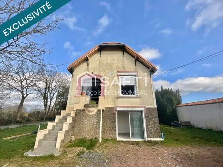 maison des années 50   88m2-charme  potentiel et authenticité à révéler