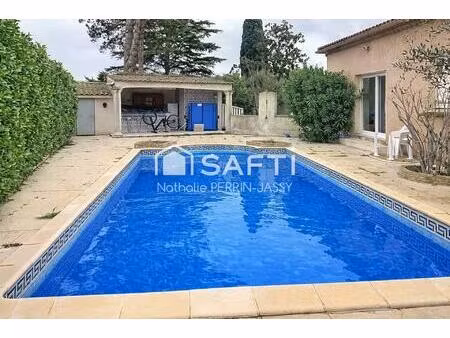 maraussan maison 140m²  3 chambres  piscine  garage
