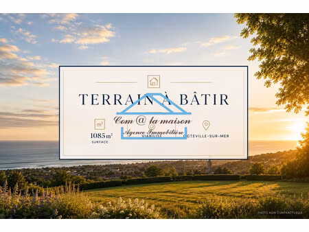 terrain constructible 1085m²