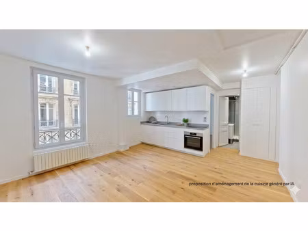 passage des abbesses - 2p rénové au 3e