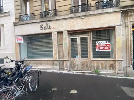boutique a louer proche rue mouffetard