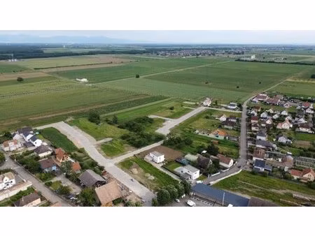 en vente terrain constructible 5 ares – 130 000 € |sainte-croix-en-plaine