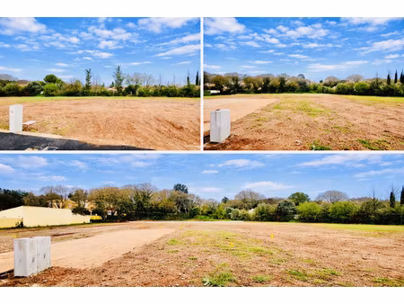 vente terrain à bâtir viabilisé de 639m2