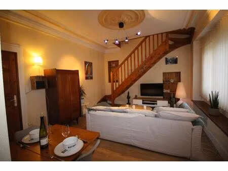 luchon - à 2 pas des thermes - appartement duplex meublé tout confort