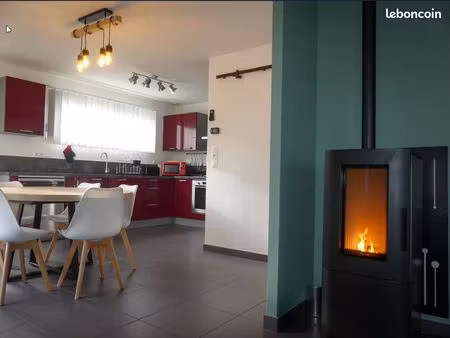 maison de standing prête à vivre : 105 m²  3 ch  spa et jardin clos à plouhinec