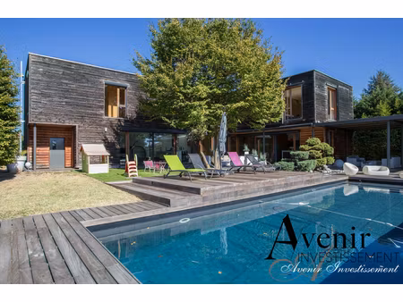 neyron - villa d'architecte - piscine - 1500m2 jardin - 320m2 - 7 pieces - 4 chambres