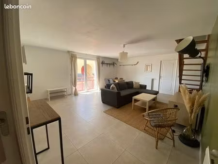 location duplex meublé t4 st herblain bourg