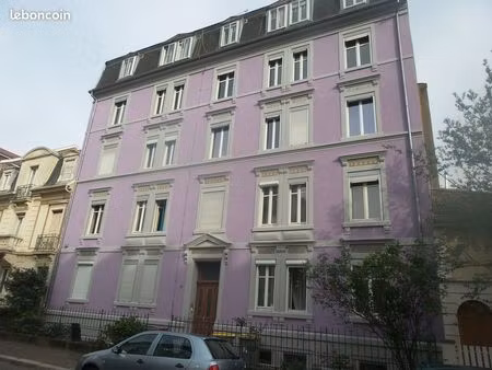 mulhouse-dornach beau f4  avec jardin privatif