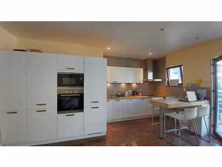 appartement 1ch ixelles  cuisine moderne aménagée