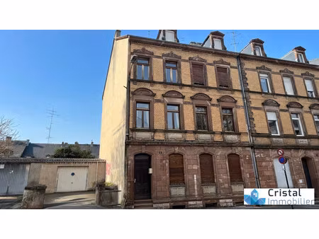 sarrguemines - f3 - 77 m² à rénover
