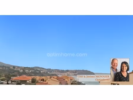 nouveauté en exclusivité totale : villa de plain-pied vue mer à port-vendres