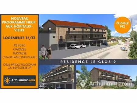 vente appartement 3 pièces 65 m2 à les hôpitaux-vieux
