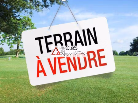 terrain 700 m2 - podensac
