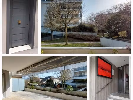 t2 meublé 53 m² dans résidence de standing avec terrasse - parking collectif privé – proch