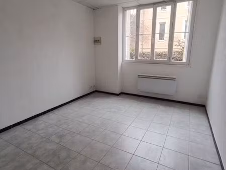 appartement t2 vide  en rez de chaussée  libre de suite
