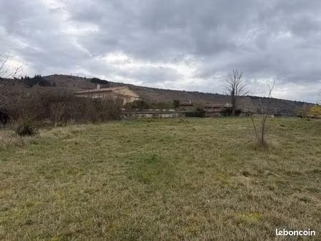 terrain 1270 m² villeneuve-de-berg