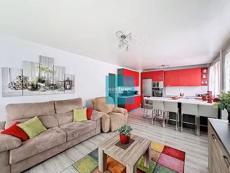 charmant appartement franconville 3 pièces 66 m2 - loggia exposée sud - cave