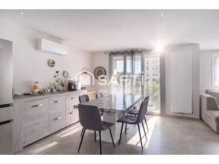 appartement t3 rénové de 69m²  à 900m des plages