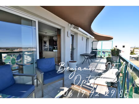 appartement d’exception – dernier étage avec vue mer – sérignan