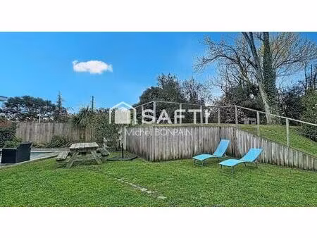 maison avec bunker souterrain aménagé à blanquefort