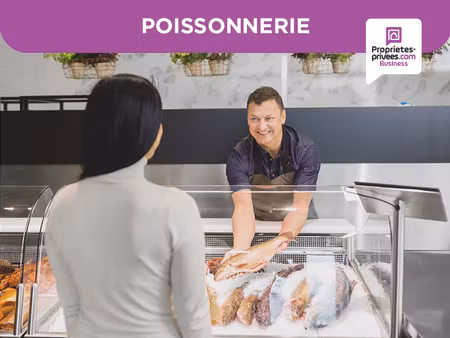 14330 le molay littry - poissonnerie  places de marche 40 m²
