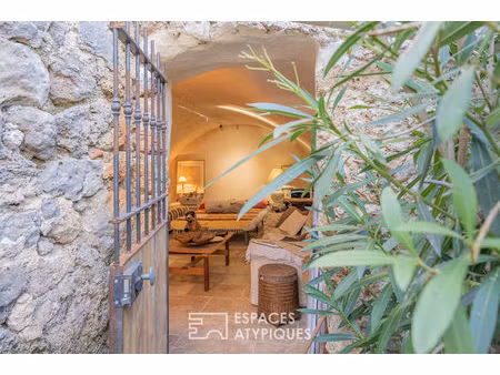 maison d'architecte et bergerie du 18ème siècle  vue panoramique