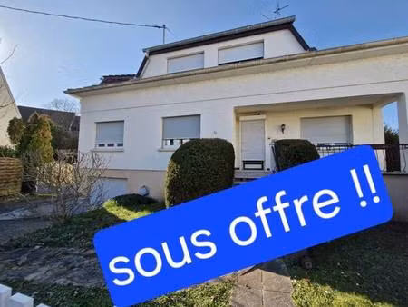 maison au cœur de lingolsheim avec terrain de 11 ares