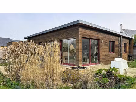 maison bois plain pied 120 m² a vendre a l'hopital camfrout