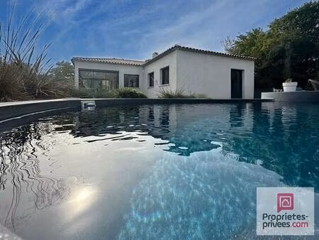 villa contemporaine de plain-pied