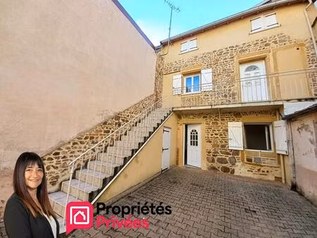 achat immeuble 65m² le coteau 42120