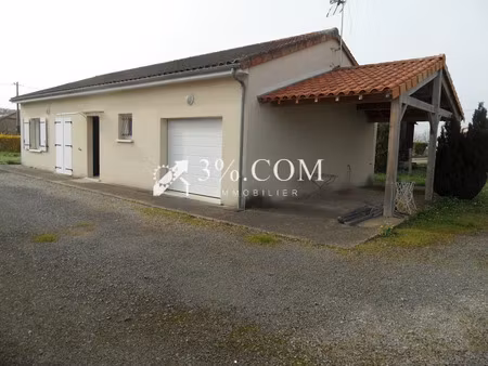 vente maison 4 pièces 71.59 m² à bonnes (86300)  155 000 €