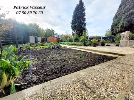 maison mitoyenne 4 chambres veranda garage