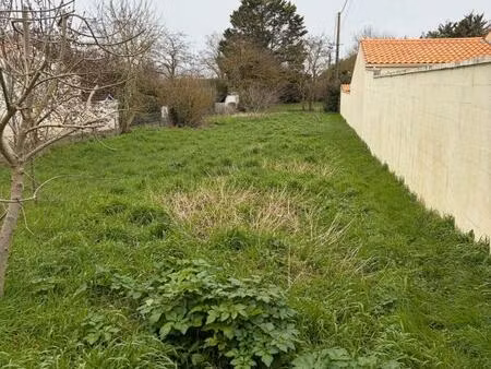 achat terrain 815m² dompierre sur mer 17139