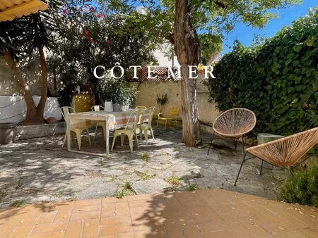 maison endoume 13007  jardin  terrasse vue mer