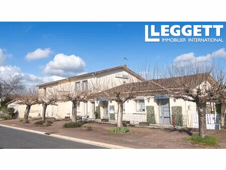 achat immeuble 428m² st romain 16210