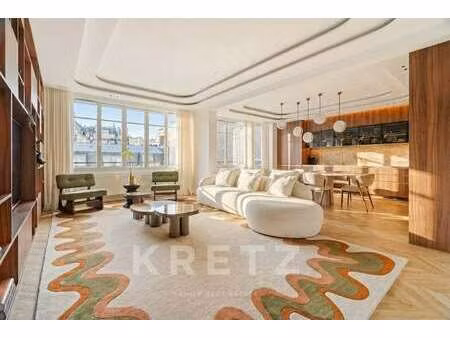 appartement de luxe à vendre à paris 16e : 2 170 000 € | 125m²