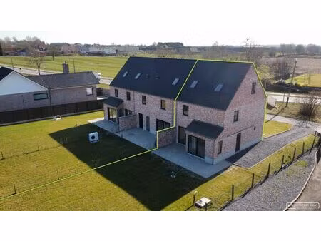 energiezuinige halfopen nieuwbouwwoning te koop in vichte