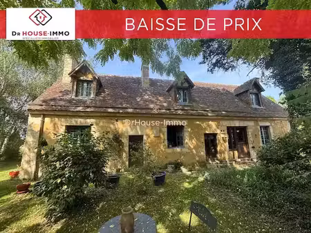 vente maison 6 pièces 133 m² à préaux-du-perche (61340)  190 000 €