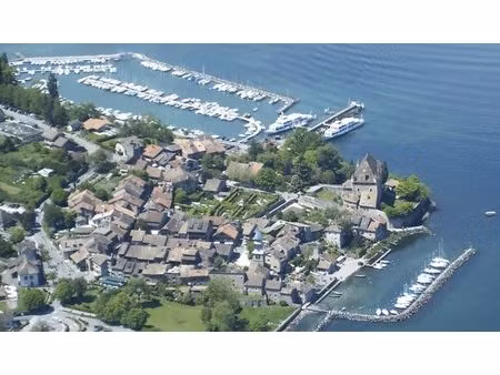 yvoire - appartement t4 - jardin de 466 m² - terrasse - cave - garage - 3 chambres