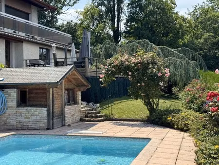 évian-les-bains - villa de 262 m² - piscine - terrain de 1 922 m² - 6 chambres