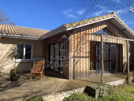 maison contemporaine centre ville de biganos