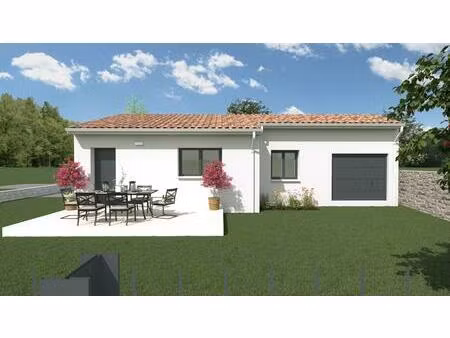 vente maison à construire 70 m² chomérac (07210)