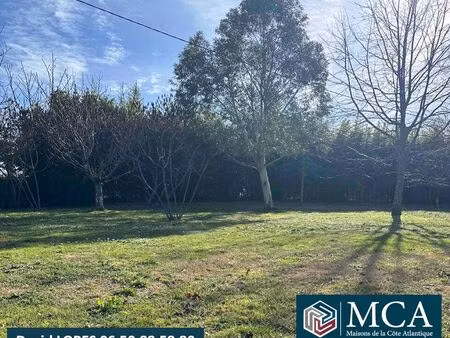 vente terrain 600 m² arveyres (33500)