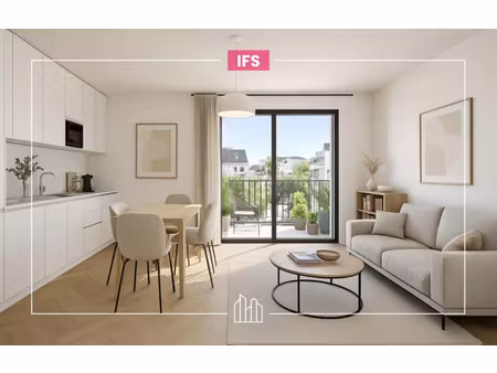 vente appartement neuf 4 pièces 80m2 ifs - 263000 € - surface privée