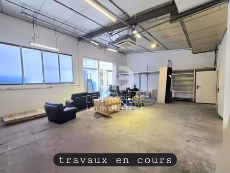 à louer entrepôt 120m² contes