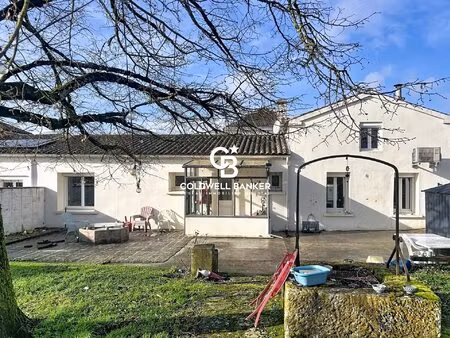 maison avec 3 chambres et jardin entre saintes et saint jean d'angely