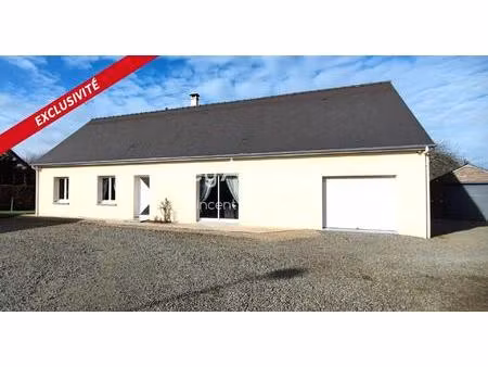 maison plain pied 127 m² – 4 chambres – terrain 2660 m² – garages